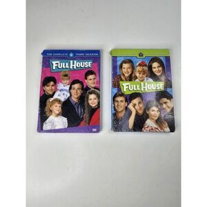 Full House Season DVDs‎ Bob Saget John Stamos Media Third Season Fifth Season